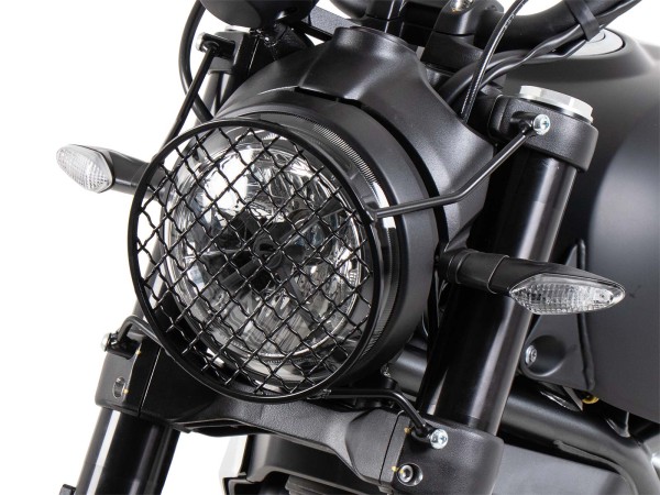 Protector de faros negro para Ducati Scrambler 1100 Dark Pro /Pro /Sport Pro (21-24)