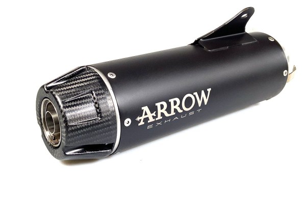Escape ARROW REBEL DARK Slip-On con tapa de fibra de carbono para Honda CMX 1100 Rebel (21-25)