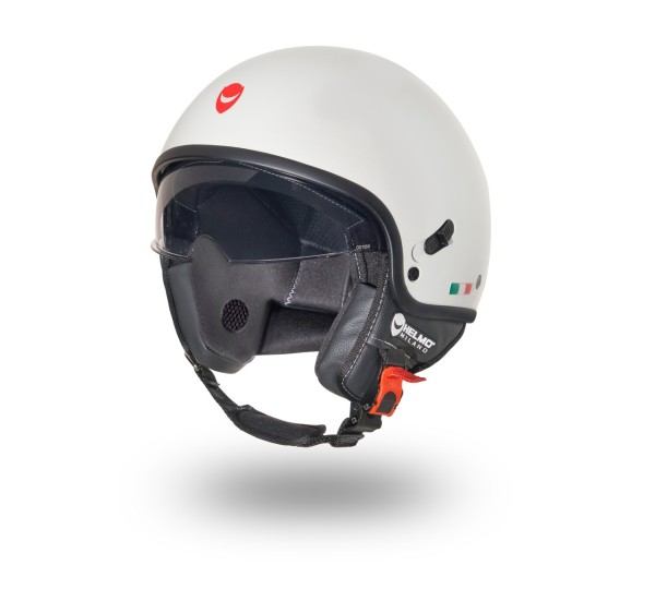 Helmo Milano Demi Jet Puro Slider blanco brillante