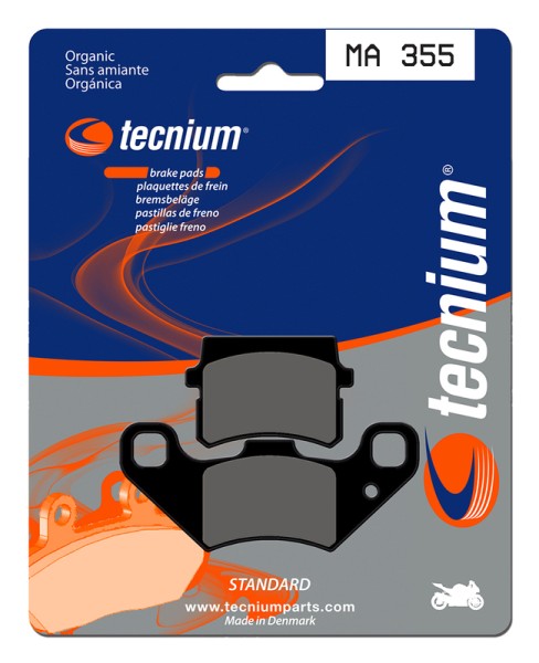 Pastillas de Freno Tecnium Street Orgánicas - MA355