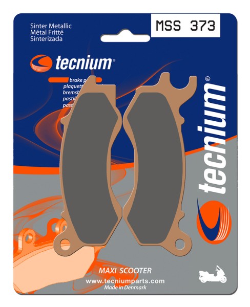 Pastillas de freno de metal sinterizado Tecnium Maxi Scooter - MSS373