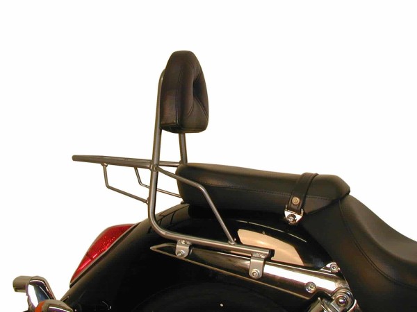 Sissybar con portaequipajes cromado para Honda VTX 1300 (03-07) Hepco & Becker