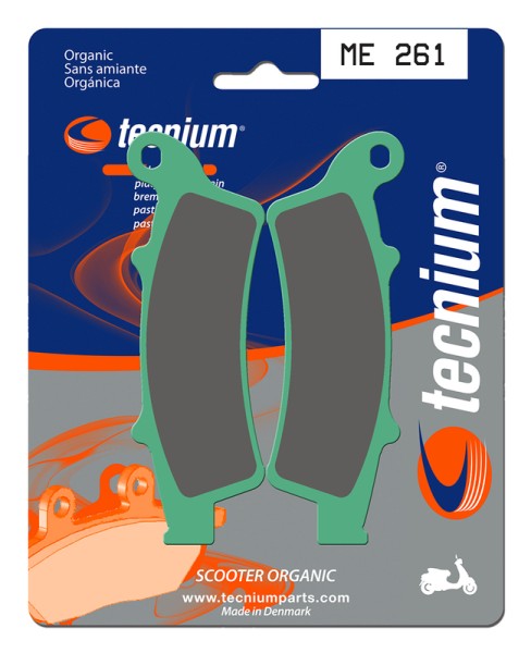 Pastillas de Freno Orgánicas Tecnium Scooter - ME261