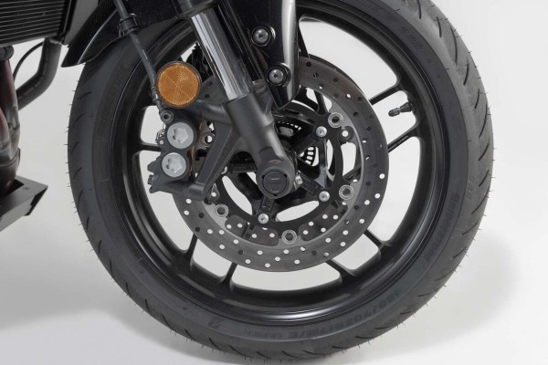 SW-Motech Kit crash pad para eje delantero negro para Yamaha MT-09 /SP, XSR 900, XT 1200 Z - SW Motech