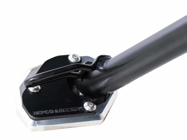 Placa de caballete lateral para Triumph Trident 660 (21-) Hepco & Becker
