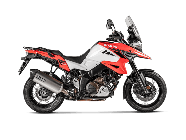Escape Akrapovic Slip-On Line (Titanio) para Suzuki V-Strom 1000 (14-18) y V-Strom 1050 ab (20-23)