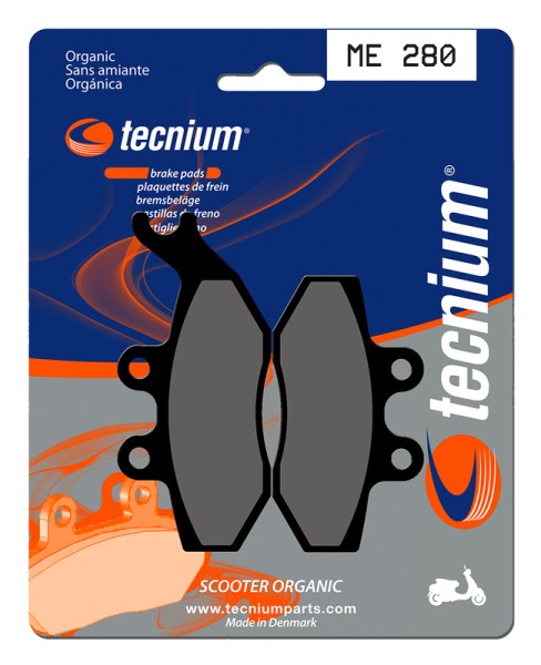 Pastillas de Freno Tecnium Scooter Orgánicas - ME280