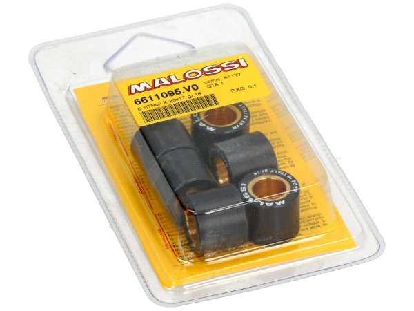 Juego de rodillos del variador Malossi, 20x17 mm, 16,0 g, pieza: 6