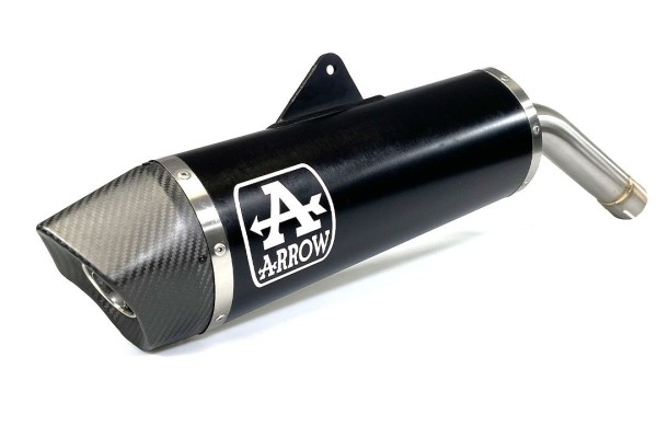 ARROW MAXI RACE TECH escape para BMW F850GS 2018-, aluminio, negro