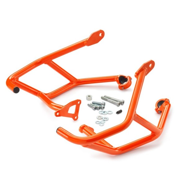 Kit de barra de protección KTM naranja para Super Duke 1290 R / GT