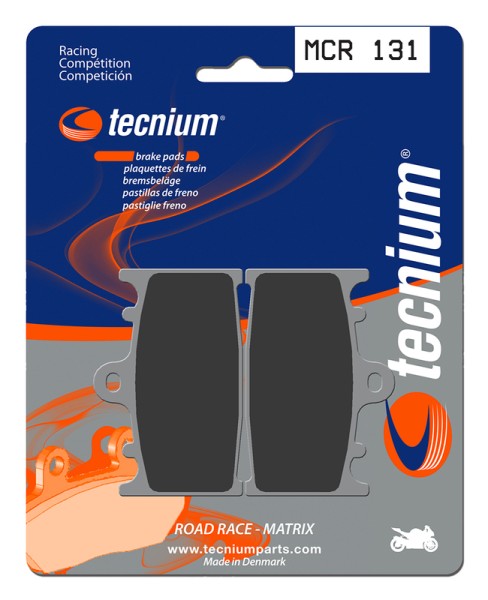 Tecnium Racing pastillas de freno de carbono de metal sinterizado - MCR131