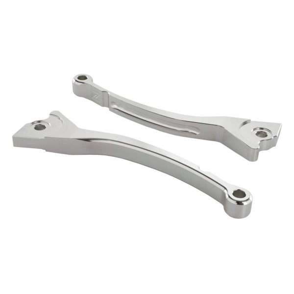 Juego de manetas de freno plateadas Zelioni izquierda y derecha para Vespa ET/LX/LXV/S/Primavera/Sprint