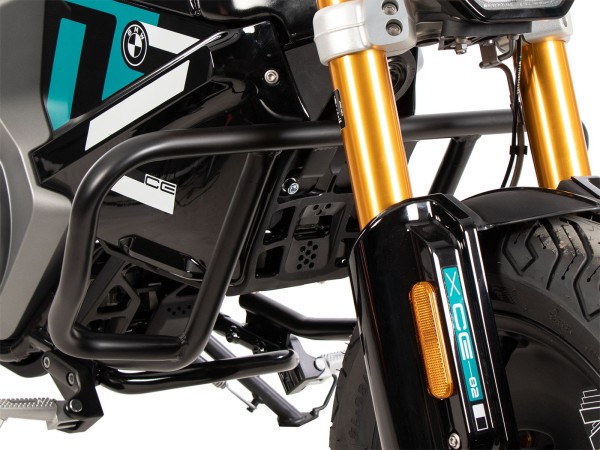 Protector de motor negro para BMW CE 02 (23-) Hepco & Becker