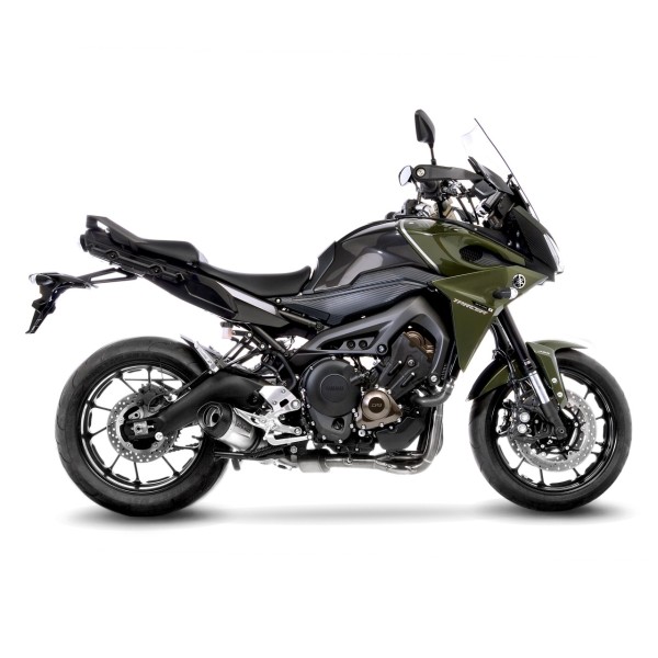 Sistema completo LeoVince LV One Evo para Yamaha MT-09 /MT-10 /XSR 900, plata, Euro4, certificado E
