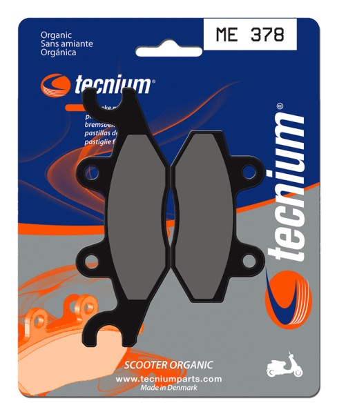 Pastillas de Freno Tecnium Scooter Orgánicas - ME378