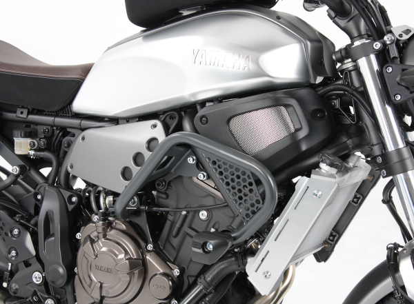 Protector de motor antracita para Yamaha XSR 700 / XSR 700 Xtribute (Bj.16-) Hepco & Becker