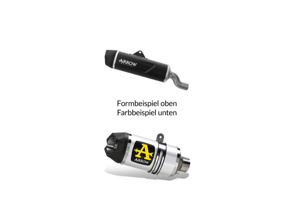 ARROW Auspuff INDY RACE EVO Aluminium für Benelli TRK 502 X Modelljahr 2021-