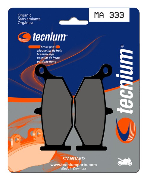 Pastillas de Freno Tecnium Street Orgánicas - MA333