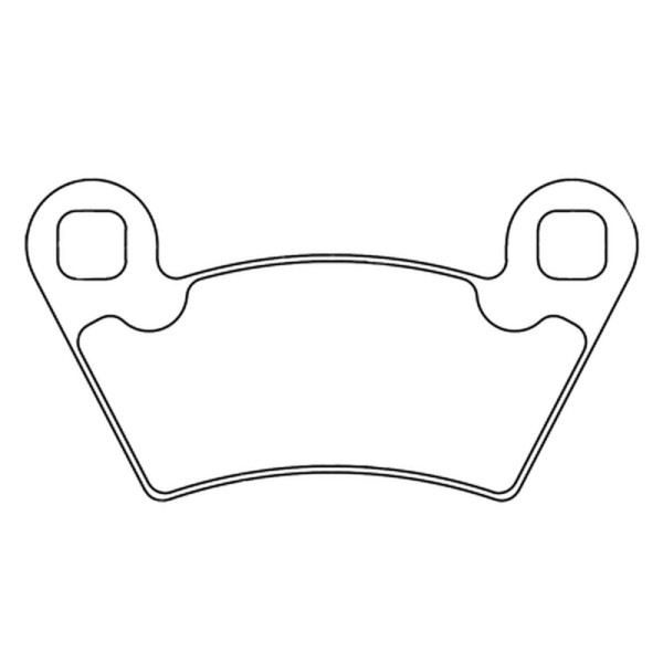 CL Brakes ATV pastillas de freno de metal sinterizado - 1230ATV1