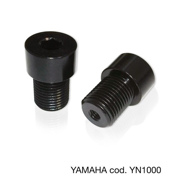 Adaptador de extremo de manillar Barracuda para protectores de maneta y espejos de extremo de manillar para Yamaha Naked Bikes