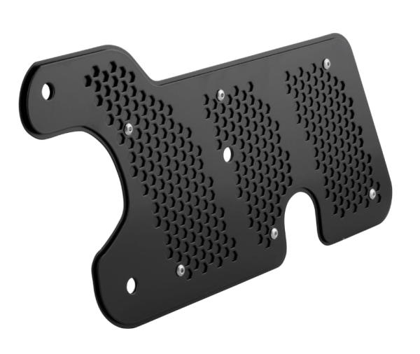 Embellecedor escape basculante para Vespa GTS/GTS Super 125/150cc 4T LC iGet (Euro4), negro