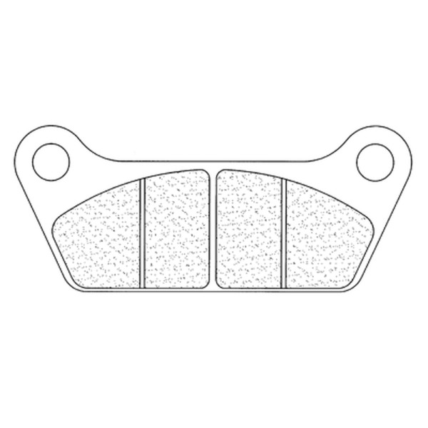 Pastillas de freno de metal sinterizado CL Brakes Racing - 2702RX3
