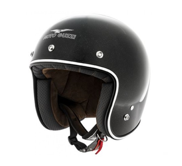 Casco integral Moto Guzzi Metalflank, negro - XS