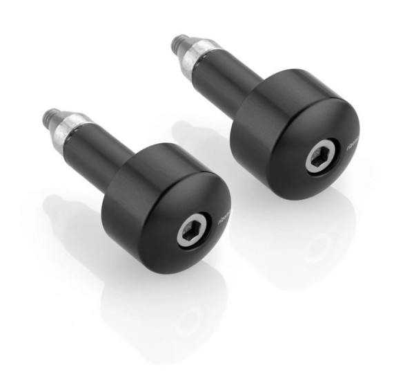 Contrapesos de manillar RIZOMA izquierdo y derecho para Vespa, anodizado negro