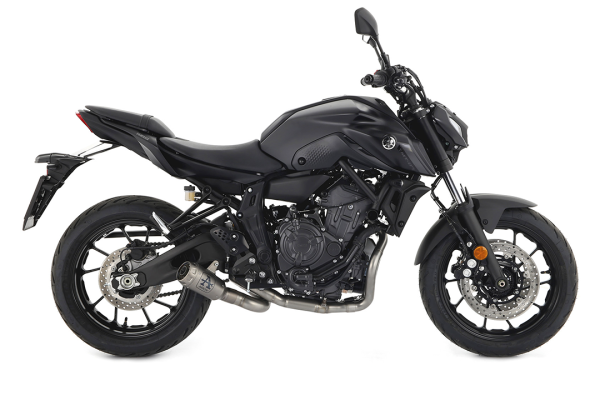 ARROW Auspuff Komplettanlage PRO-RACE für Yamaha MT-07 2021-, Titan