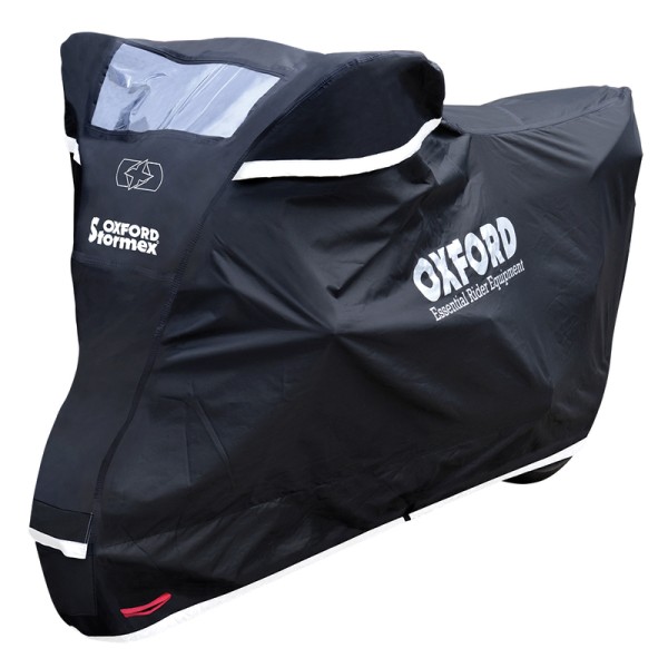 Funda de exterior Oxford Stormex Negra - Moto / Scooter - S