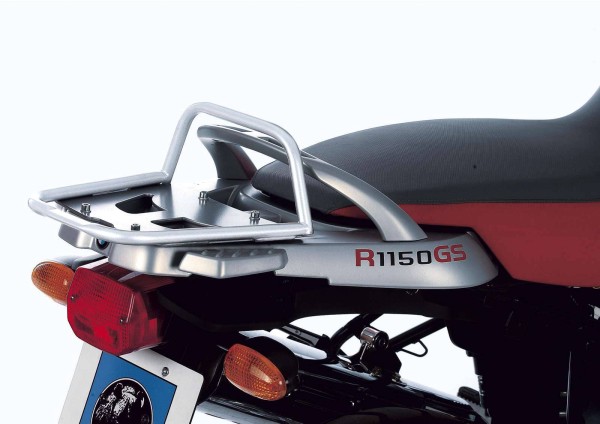 Portaequipajes tubular plata para BMW R 1150 GS Adventure (01-05) Hepco & Becker