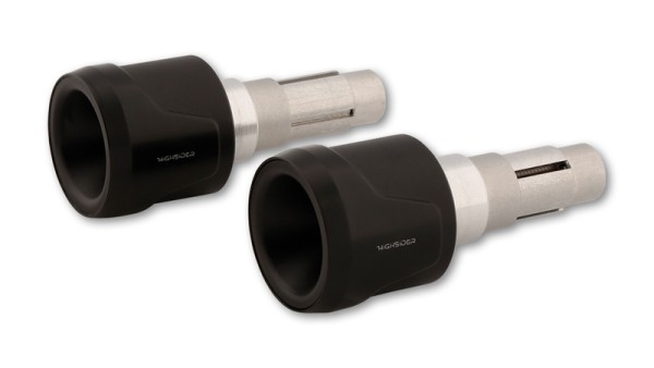 Contrapesos de manillar HIGHSIDER pro Akron-XL negro (par)