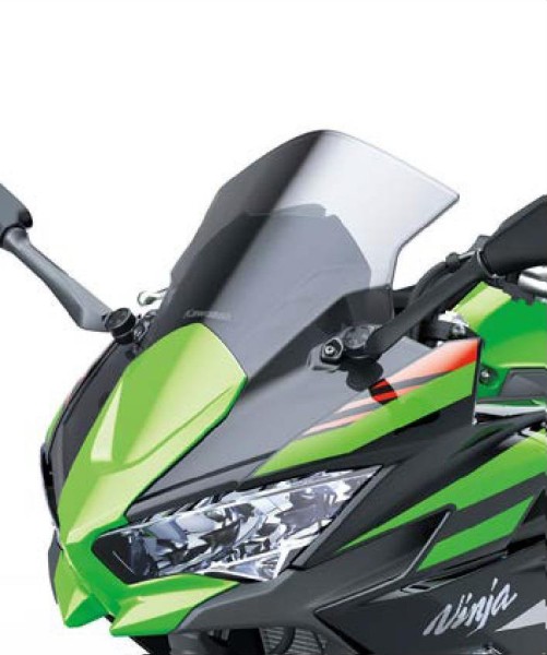 Parabrisas tintado (humo) para Kawasaki Ninja 650 (2020-) original Kawasaki