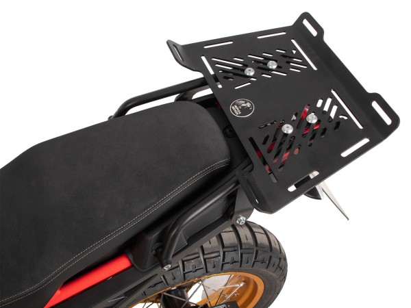 Extensión portaequipajes negra para Aprilia Tuareg 660 Rally (25-) Hepco & Becker