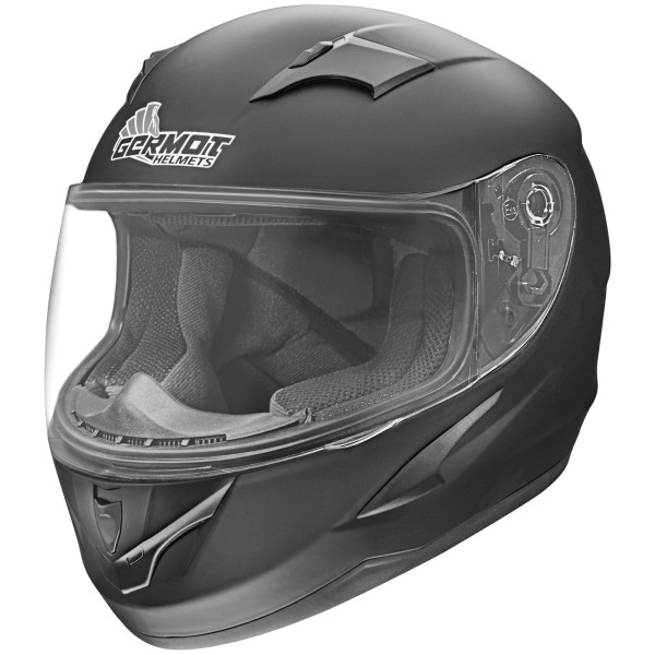 Casco Germot Junior GM 420, negro mate