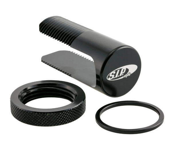 Pinza portaequipajes para Vespa, aluminio, negro