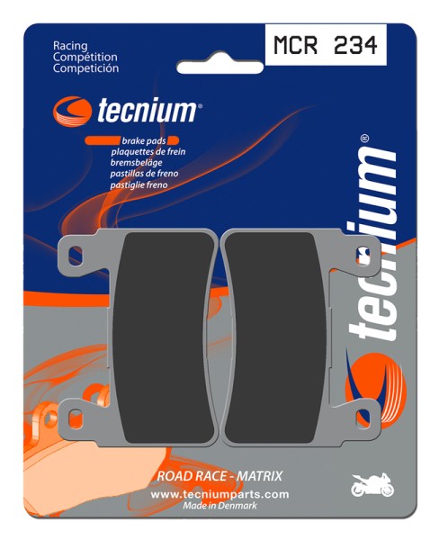Tecnium Racing pastillas de freno de carbono de metal sinterizado - MCR234